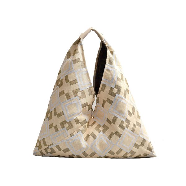 Polyester/Cotton Dumpling Tote Bag
