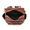 PU Convertible Waterproof Backpack for woman
