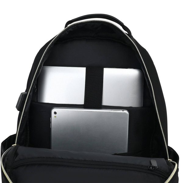Polyester travel school bag backpack
