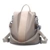 PU leather /Nylon Waterproof Women Backpack