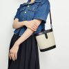Genuine leather  Bucket Crossbody Shoulder Bag for Women