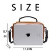 PU Punk contrast women's one-shoulder cross-body bag