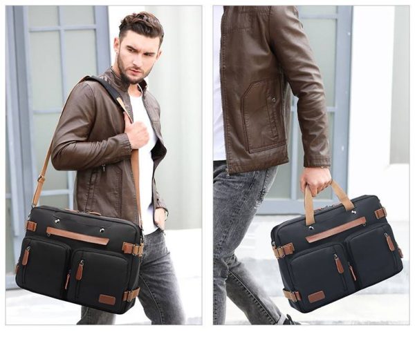 Oxford Business Travel Backpack for Men Outdoors
