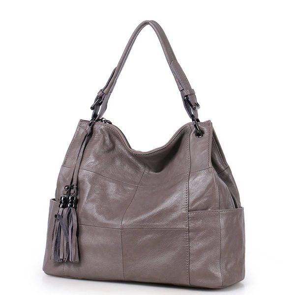 Large Purses for Women Shoulder Genuine Leather Handbags