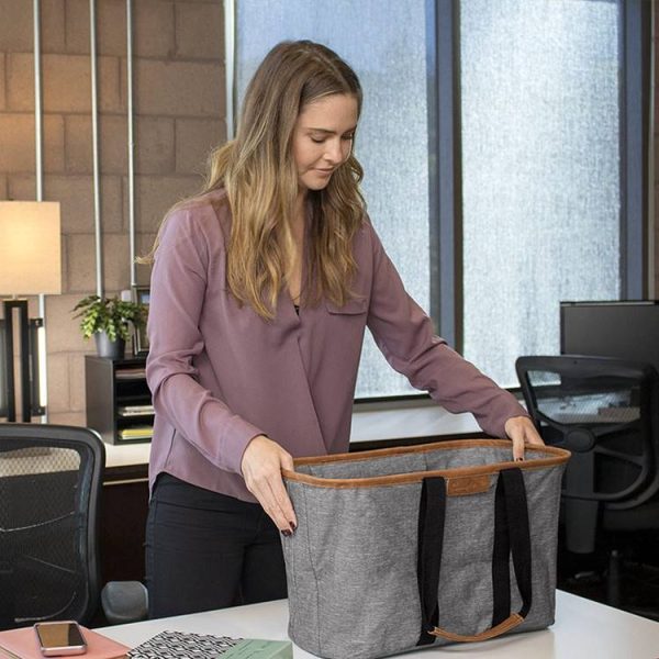 Large Canvas Foldable Grocery Shopping Bag