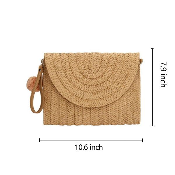 Woven Women Summer Beach Shoulder Bag