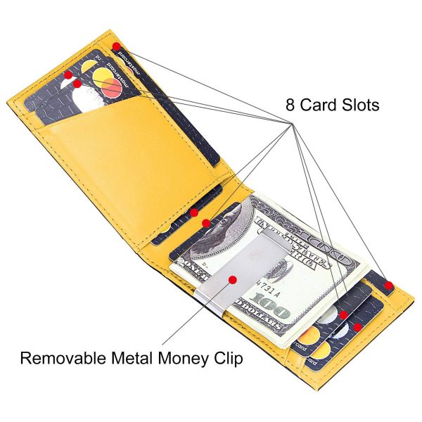 Genuine Leather Men's Ultrathin Anti-theft Wallet