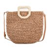 Jute Sleek minimalist woven cross-body bag