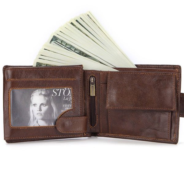 Genuine Leather men's wallet