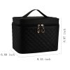 Cosmetic Travel Bag Checkered Makeup Bag