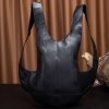 Waterproof Vintage Brown Faux Leather Bookbag backpack
