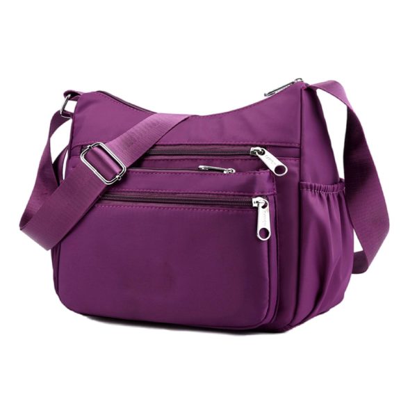 Nylon Fabric Cross-body Bag Customized Multi-Compartment