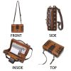 PU Punk industrial retro style small square bag