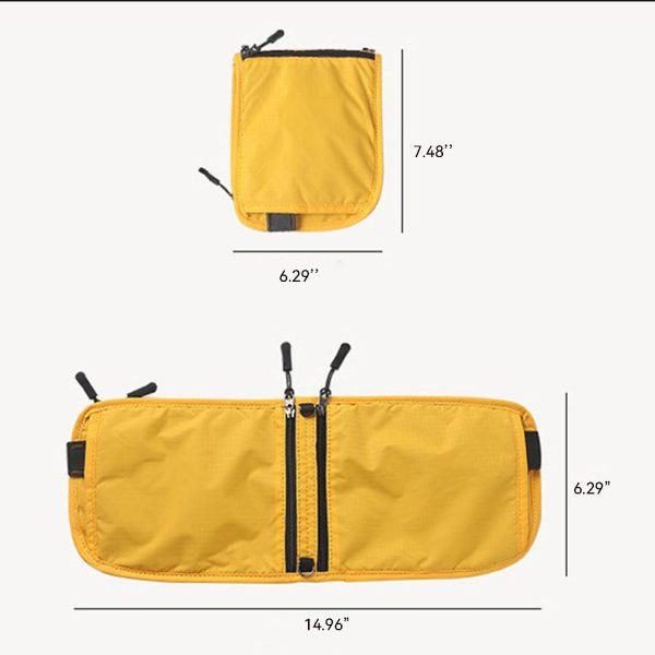 Dual Purpose Foldable Fanny Packs Outdoor