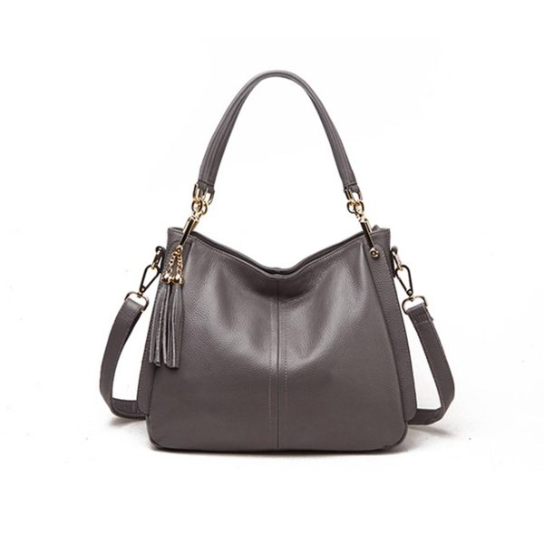 PU Leather Tassels Women Cross-body Handbags multicolour