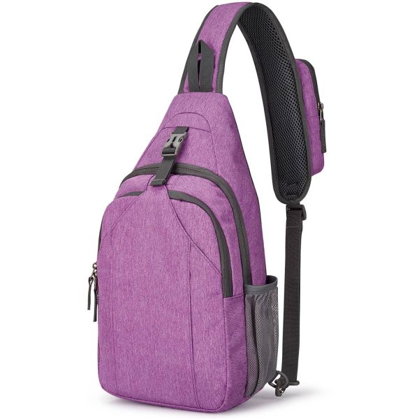 RFID Blocking Sling Backpack Crossbody Chest Bag for Hiking