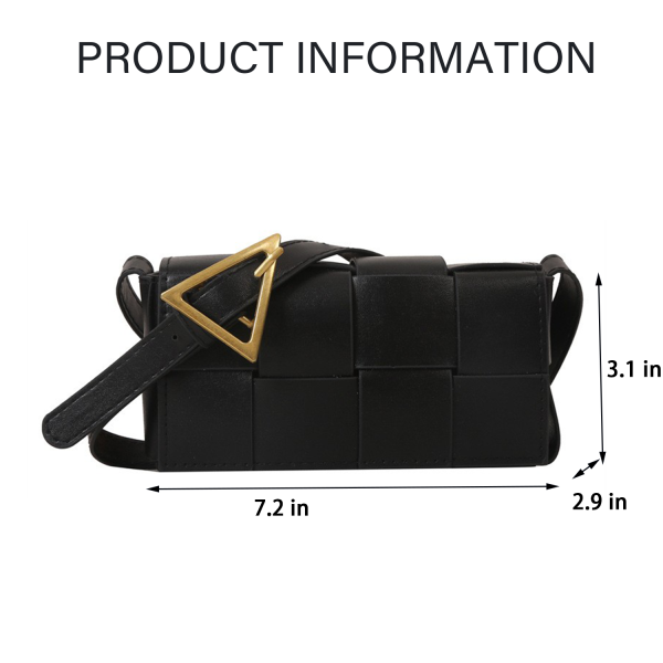 PU Leather Fashionable Shoulder Crossbody Bag