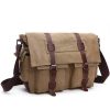 Large Canvas Messenger Bag