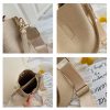 PU Bucket Bag And Crossbody Shoulder Handbags