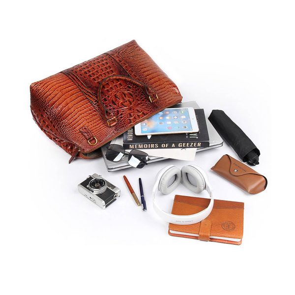 Large Leather Wearable Duffel bag
