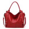 PU Shoulder Tote Bag for Women