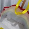 Rainbow Laminated Non-woven Tote Bag