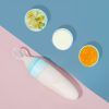 Baby Silicone Rice Paste Spoon Squeeze