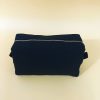 Canvas Cosmetic Bag Zipper Pouch Stand Up Design