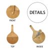 Genuine Leather Round vintage coin storage bag