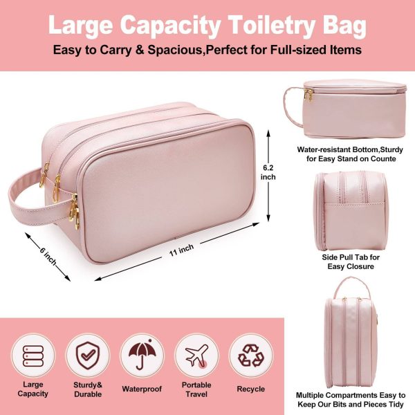PU Multi Pockets Toiletry-Bag for Women