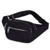 Oxford Large Fanny Pack Running Belt Waist Bag for trip