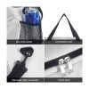 Solid color travel sports and fitness bag