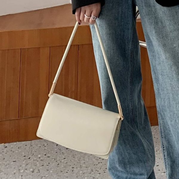 Genuine Leather Shoulder Tote Bag for Women