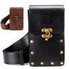 PU Vintage outdoor mobile phone sports fanny bag