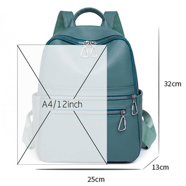 PU Leather New Solid Backpack