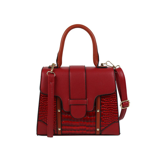 Pu Leather Hand-Held Messenger Bag