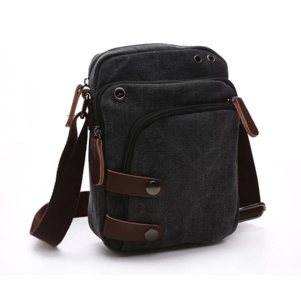 Canvas Small Messenger Bag