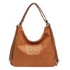 PU Simple multi-purpose butterfly tote bag