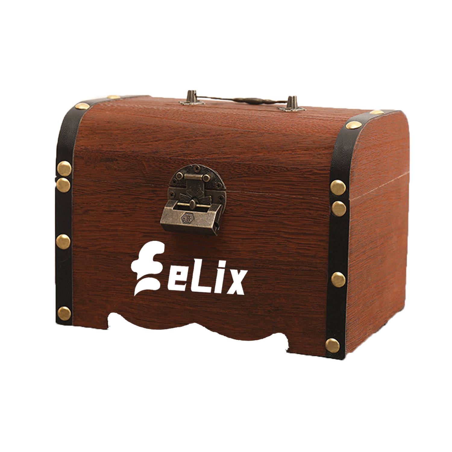 Chinese-Style Square Piggy Bank