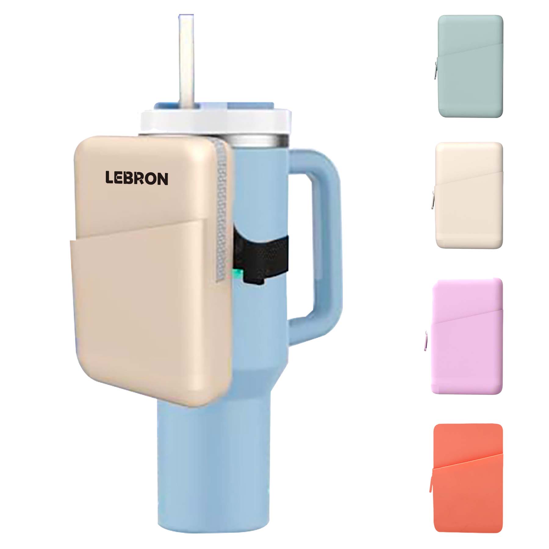 Silicone Tumbler Water Bottle Pouch