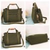 Canvas Crossbody Tote Bag
