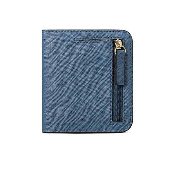 PU leather Coin Purse Wallet RFID Money Clip