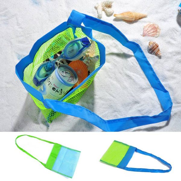Colorful Mesh Beach Shell Bags