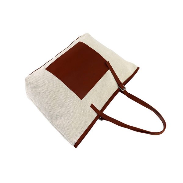 Thickening Polyester-cotton High-capacity Shopping Handbag