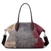 Canvas Shoulder Handbag Tote Shopper Bag For Women