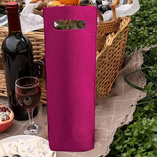 Felt Gift Wine Tote Bottle Bag