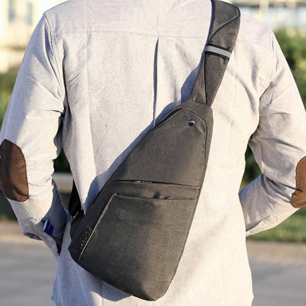Canvas Crossbody Personal Pocket Bag