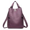 Pu high-capacity Bucket Backpack Women