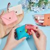 PU Candy color small coin purse