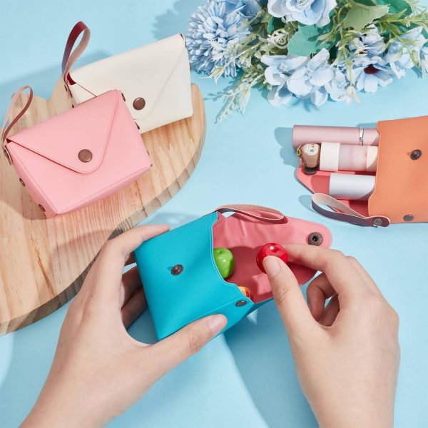 PU Candy color small coin purse